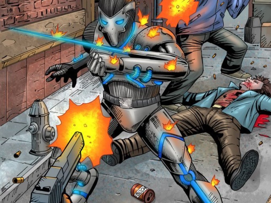 The BulletProof Ghost Issue #1's video poster