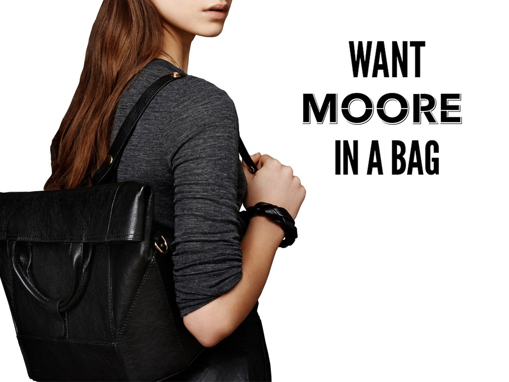 Want MOORE in a Bag? Introducing the CONVERTIBLE BACKPACK's video poster