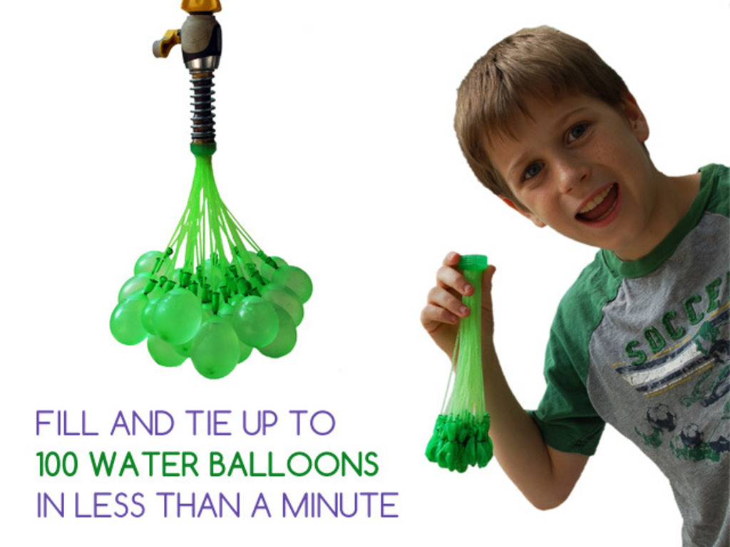 Bunch O Balloons: 100 Water Balloons in Less Than 1 Minute's video poster