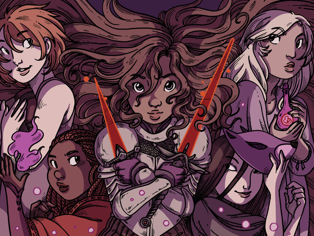 Valor: Fairy tale comic anthology about courageous heroines's video poster