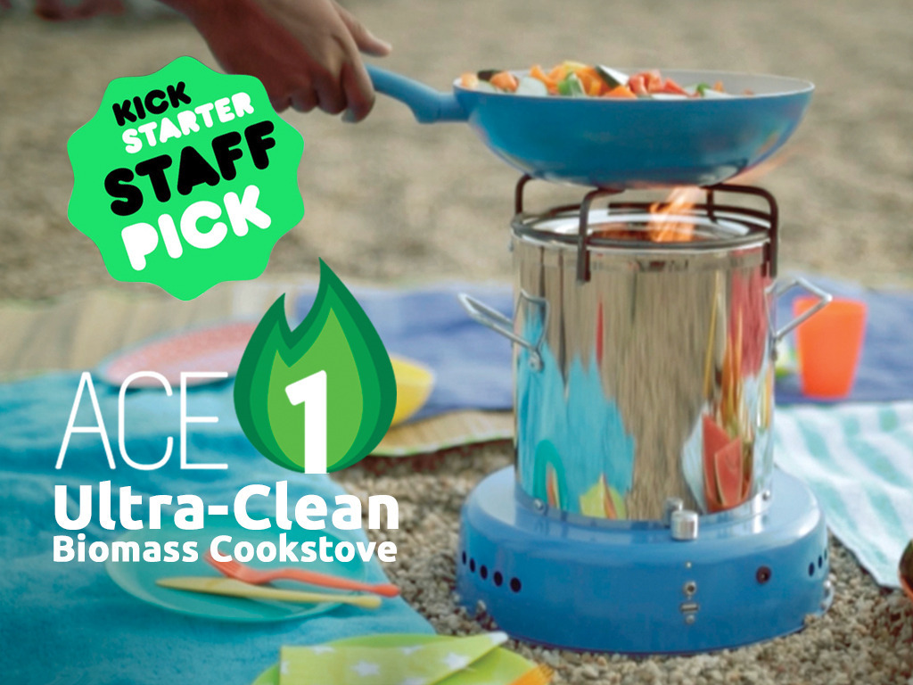 ACE 1 Smoke-Free Stove | Using Solar Power to Gasify Fuel's video poster