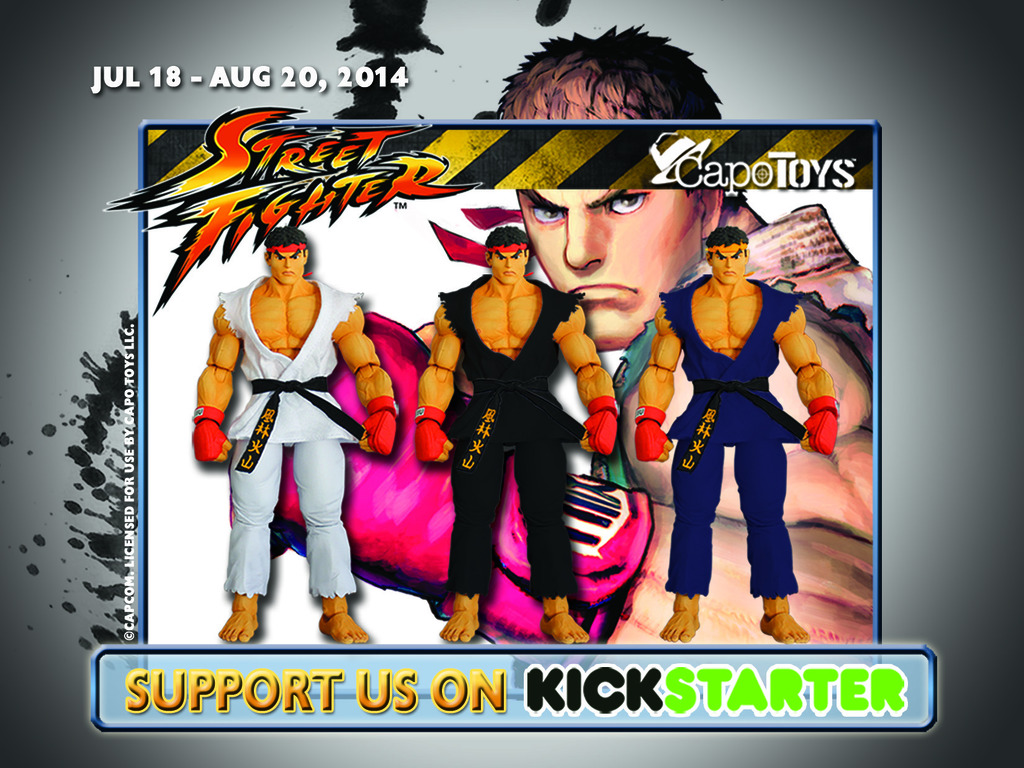 Street Fighter™ Articulated Ryu Action Figures, Capo Toys.'s video poster