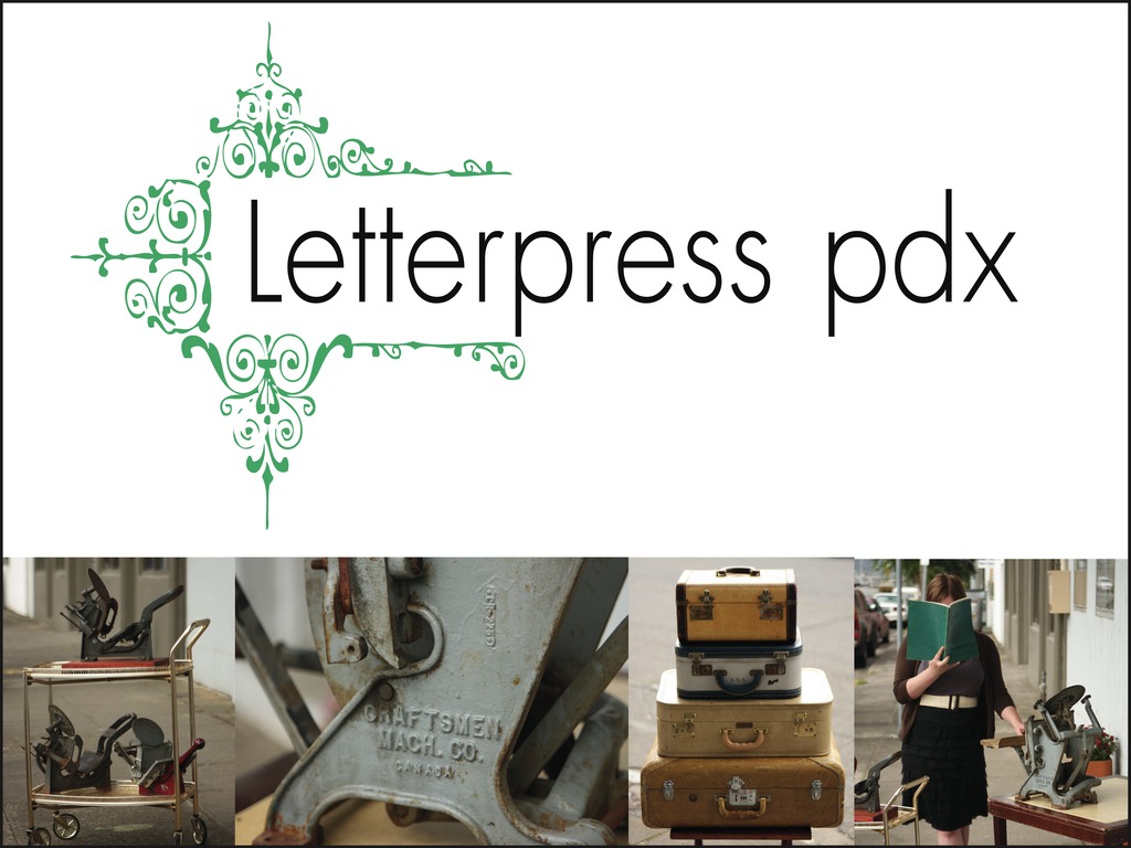 Letterpress PDX mobile letterpress education & entertainment's video poster