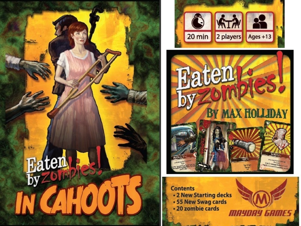 Eaten By Zombies! In Cahoots Deckbuilding To Die For Game's video poster