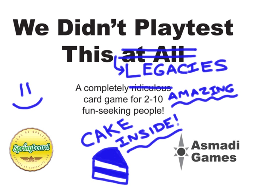 We Didn't Playtest This: Legacies's video poster