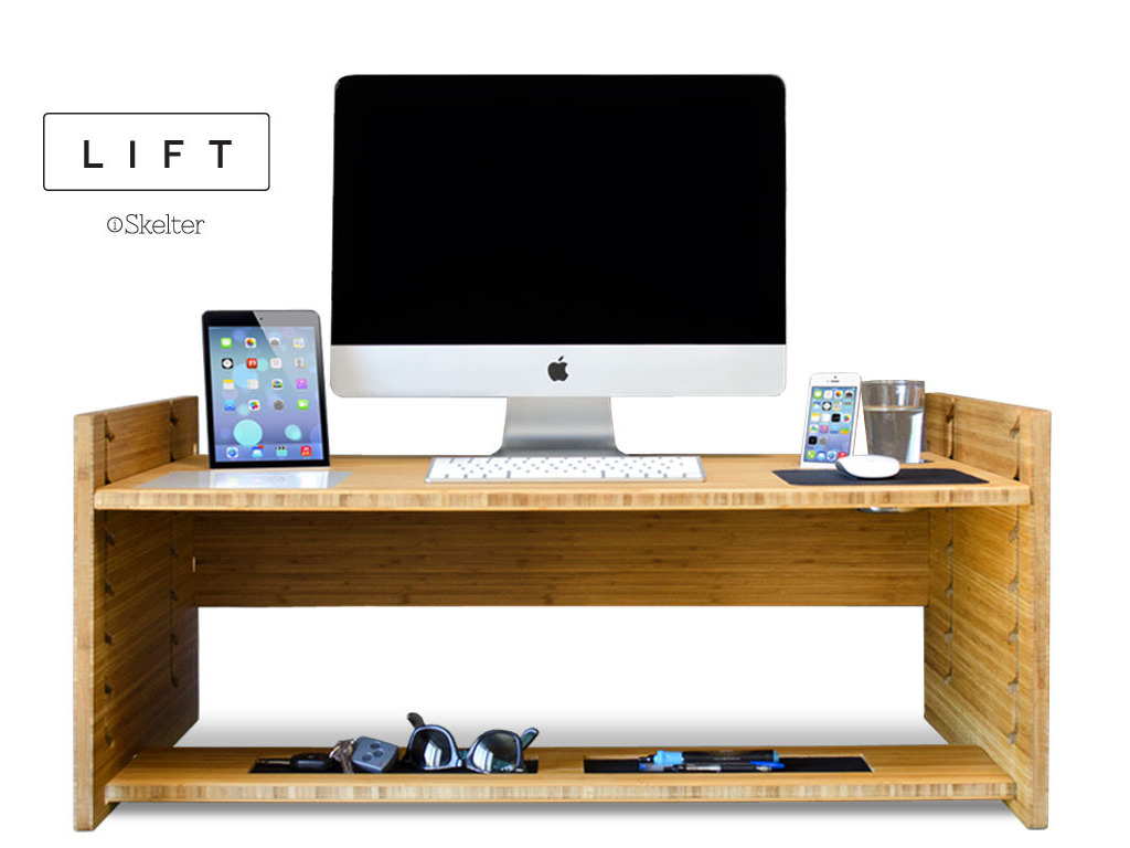LIFT - Upgrade Your Desk to a Sit-to-Stand Smart-Desk's video poster