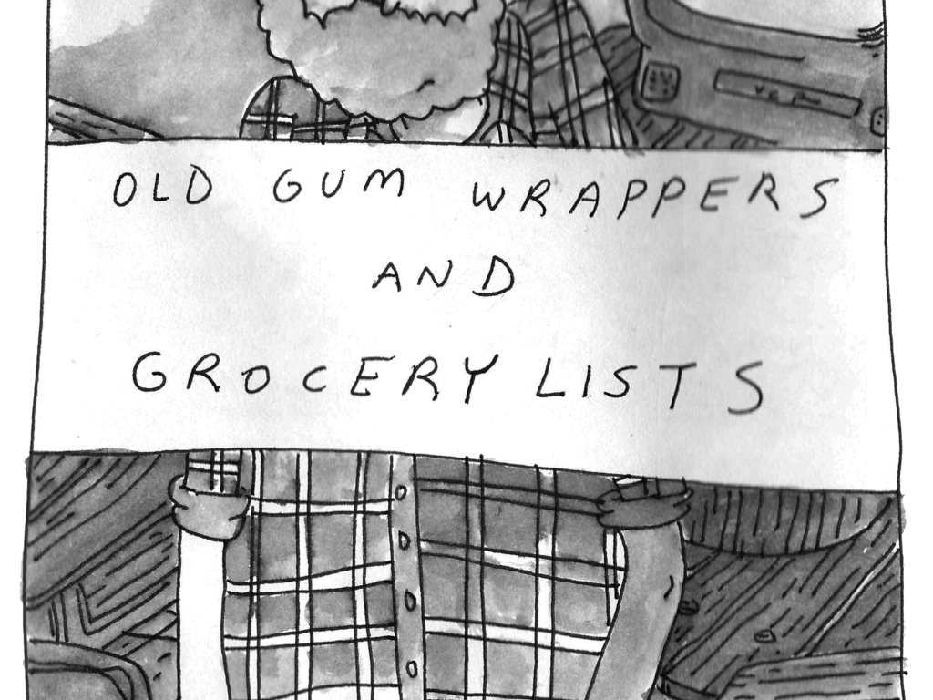 Old Gum Wrappers and Grocery Lists's video poster