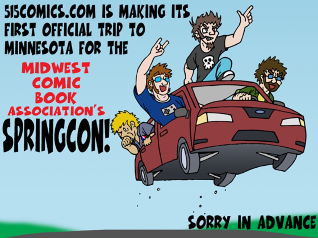 Help Fund 515Comics.com's Venture to SpringCon!'s video poster