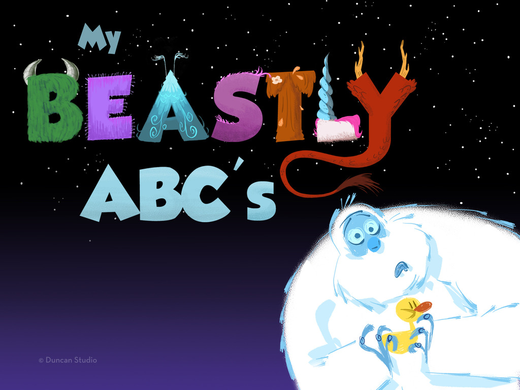Duncan Studio - "My Beastly ABC's" Interactive Storybook App's video poster