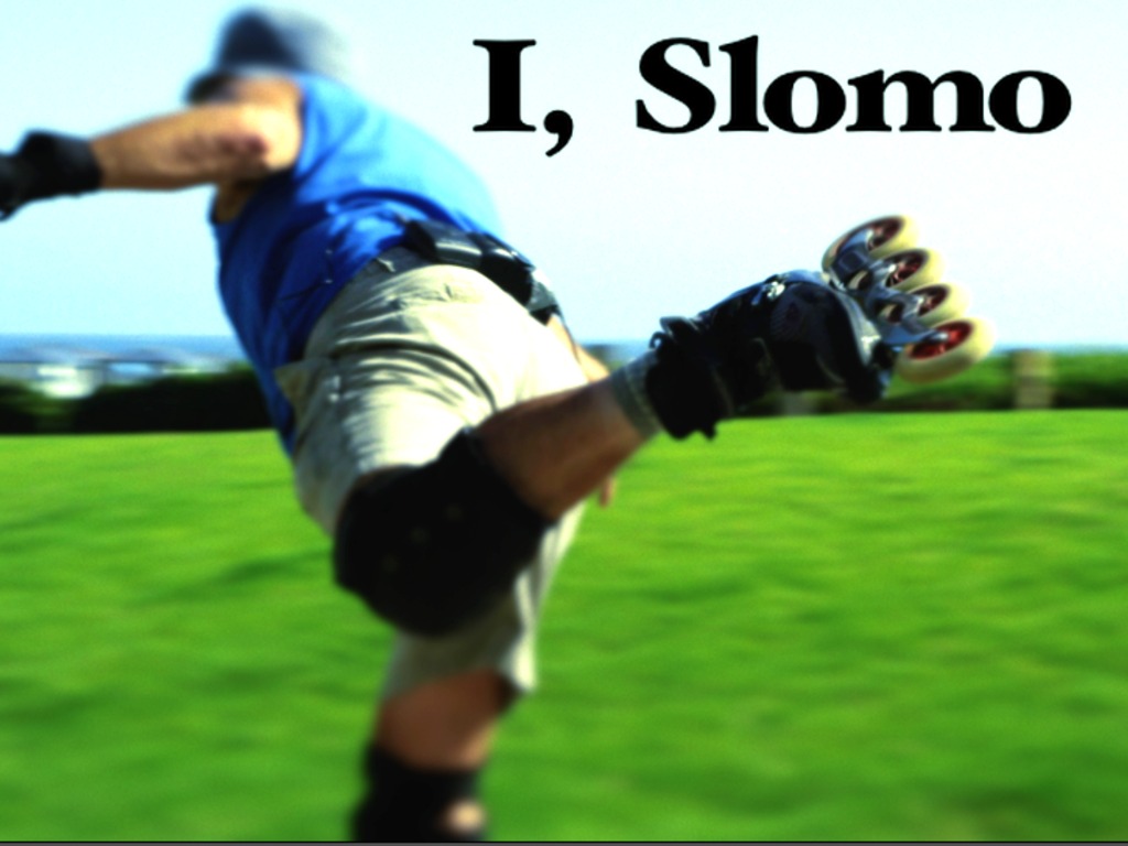 I, Slomo's video poster