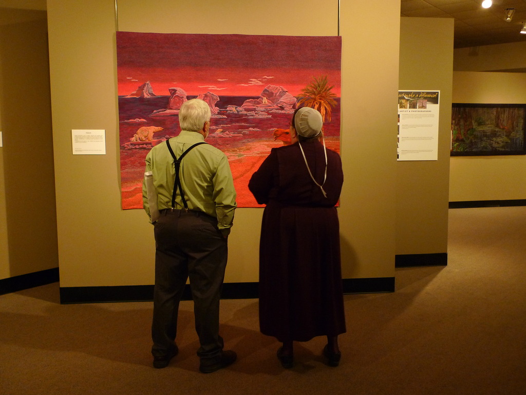 Stitched, a documentary about quilting's video poster