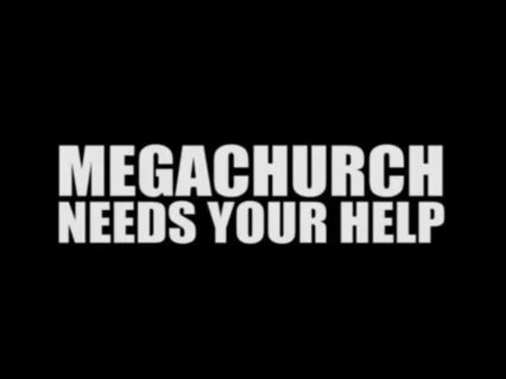 Pre-order the new Megachurch album's video poster
