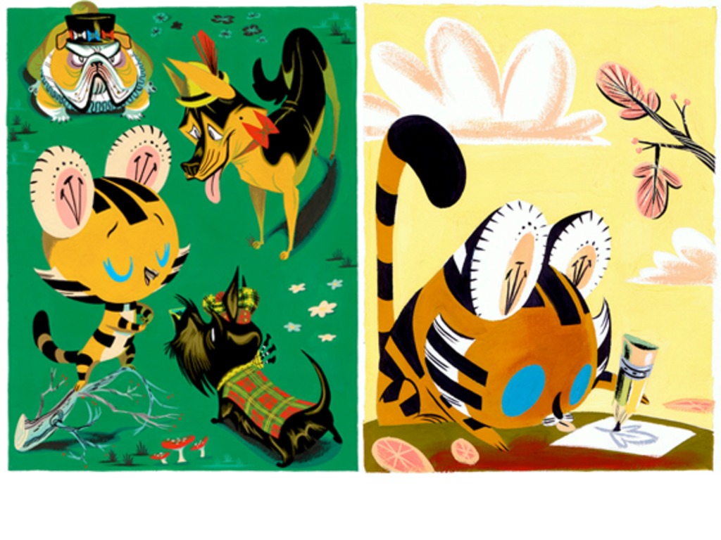 Tigerbuttah: A Hand-Painted All Ages Story Inspired by Golden Books's video poster