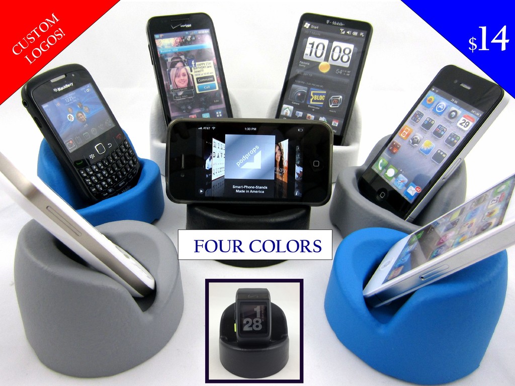 Podprop - USA Made Soft Smartphone Stand iPhone / Universal's video poster