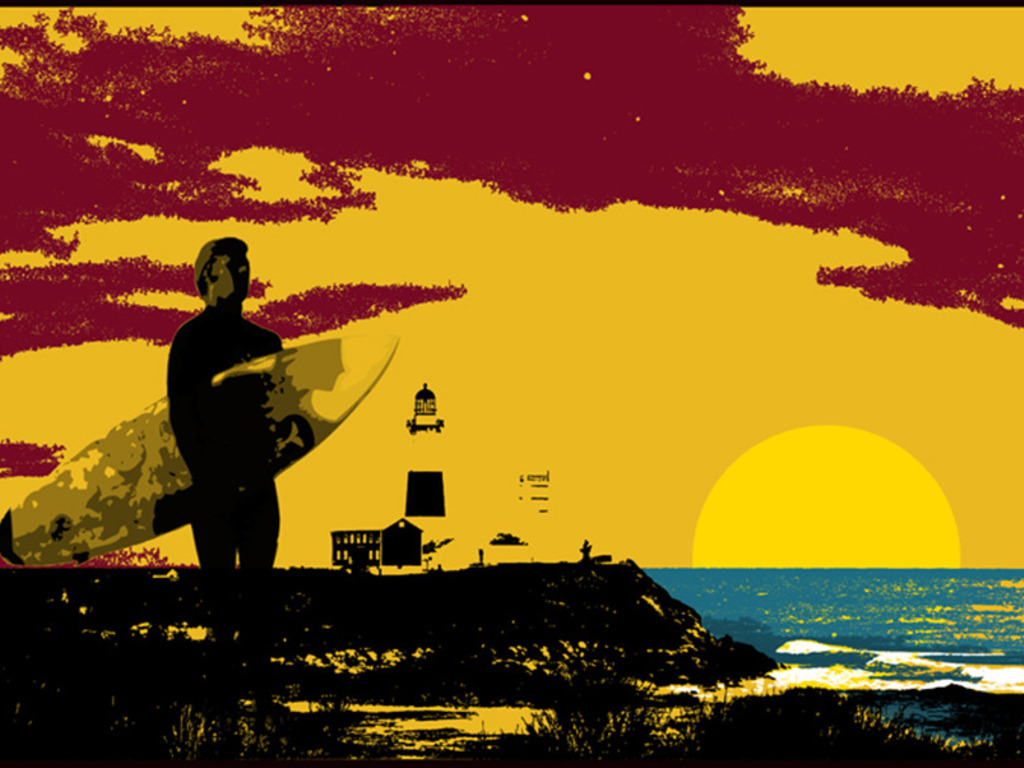 "A Hundred Miles to The End" A Long Island Surf Film's video poster