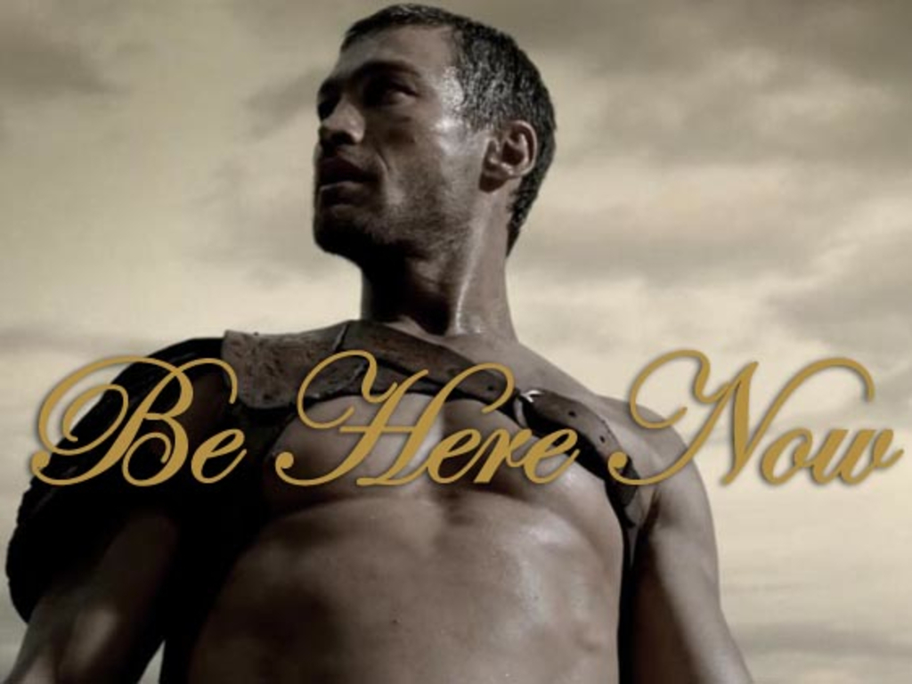 "Be Here Now" – The Andy Whitfield Story's video poster