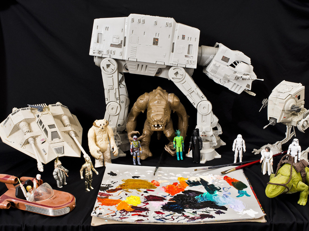 Epic Paintings of Star Wars Action Figures's video poster