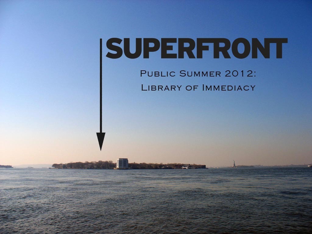 PUBLIC SUMMER 2012: Library of Immediacy's video poster