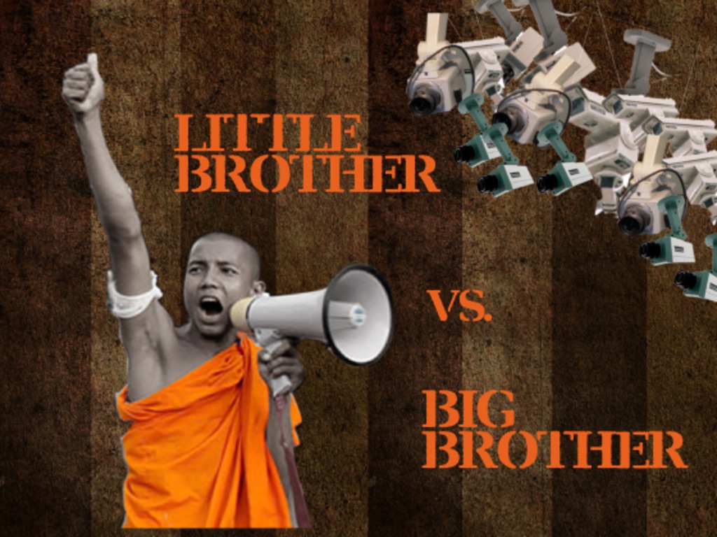 "Little Brother" vs. Big Brother's video poster
