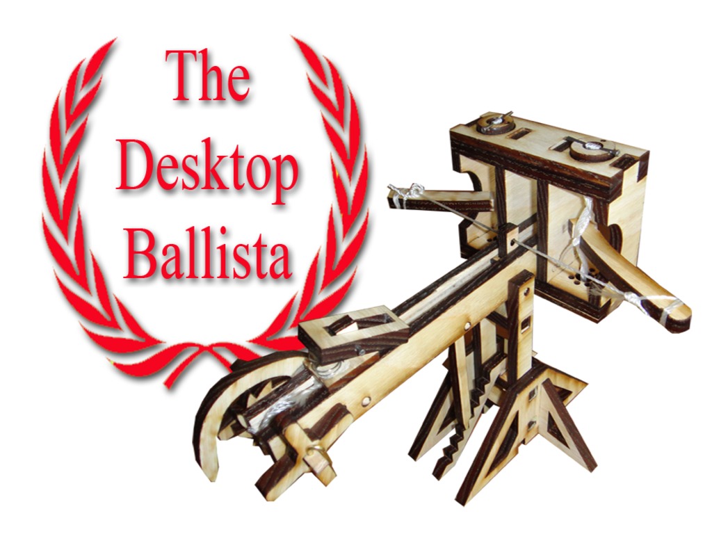 The Desktop Ballista: Shoot toothpicks into the ancient past's video poster