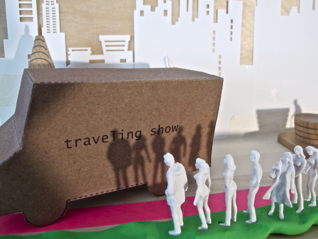 traveling show's video poster