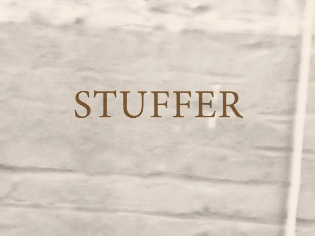 STUFFER's video poster