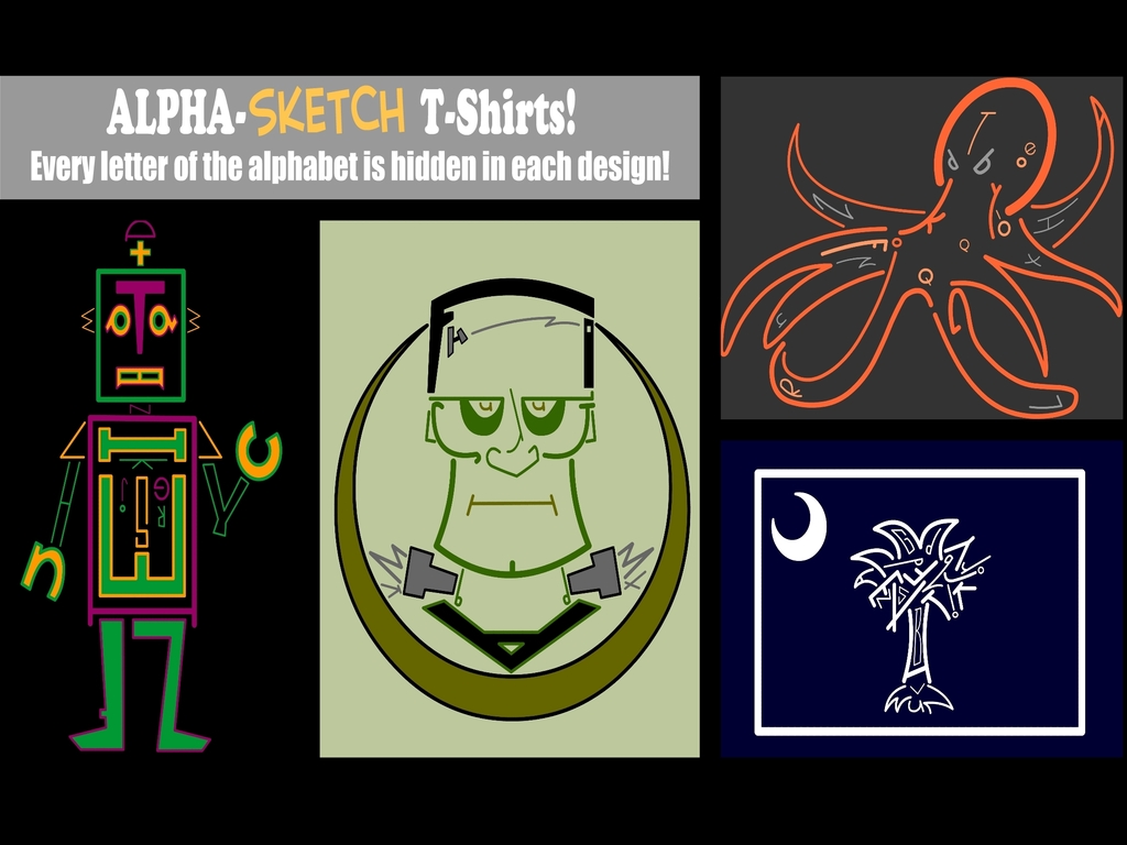 T is for T-Shirts: An Alpha-Sketch Project's video poster