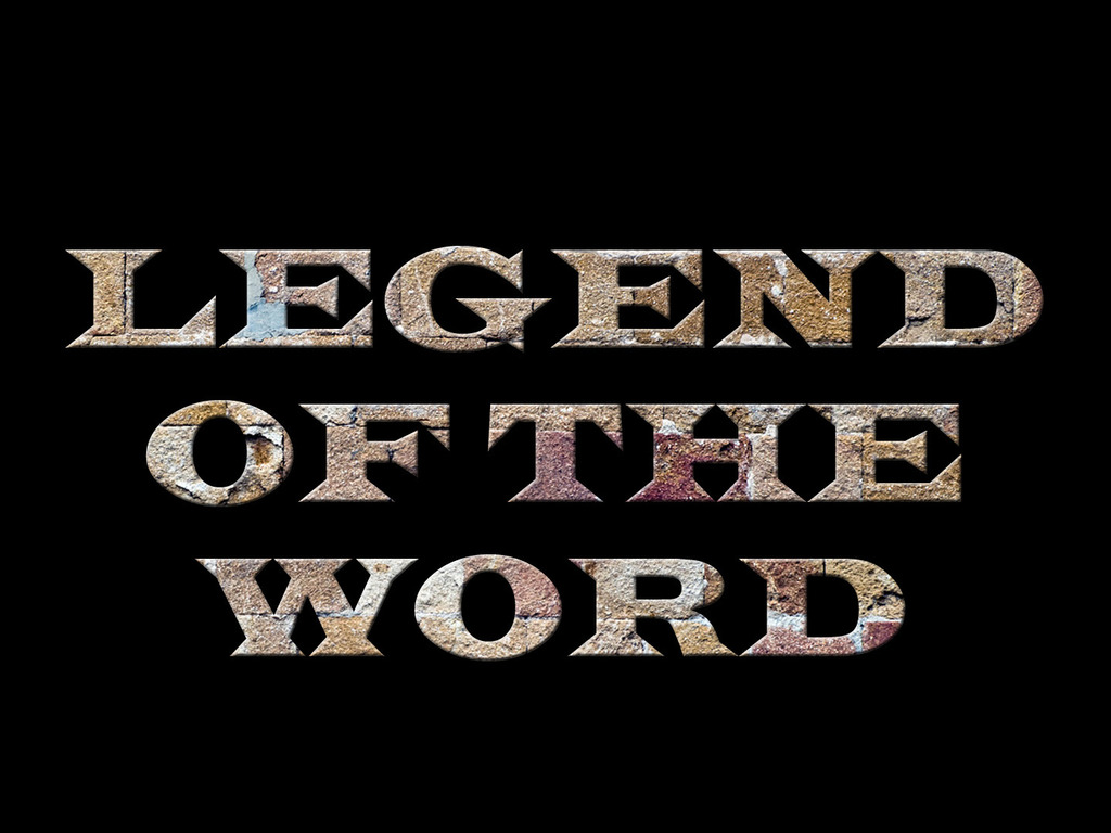 LEGEND OF THE WORD: 2012 Workshop's video poster
