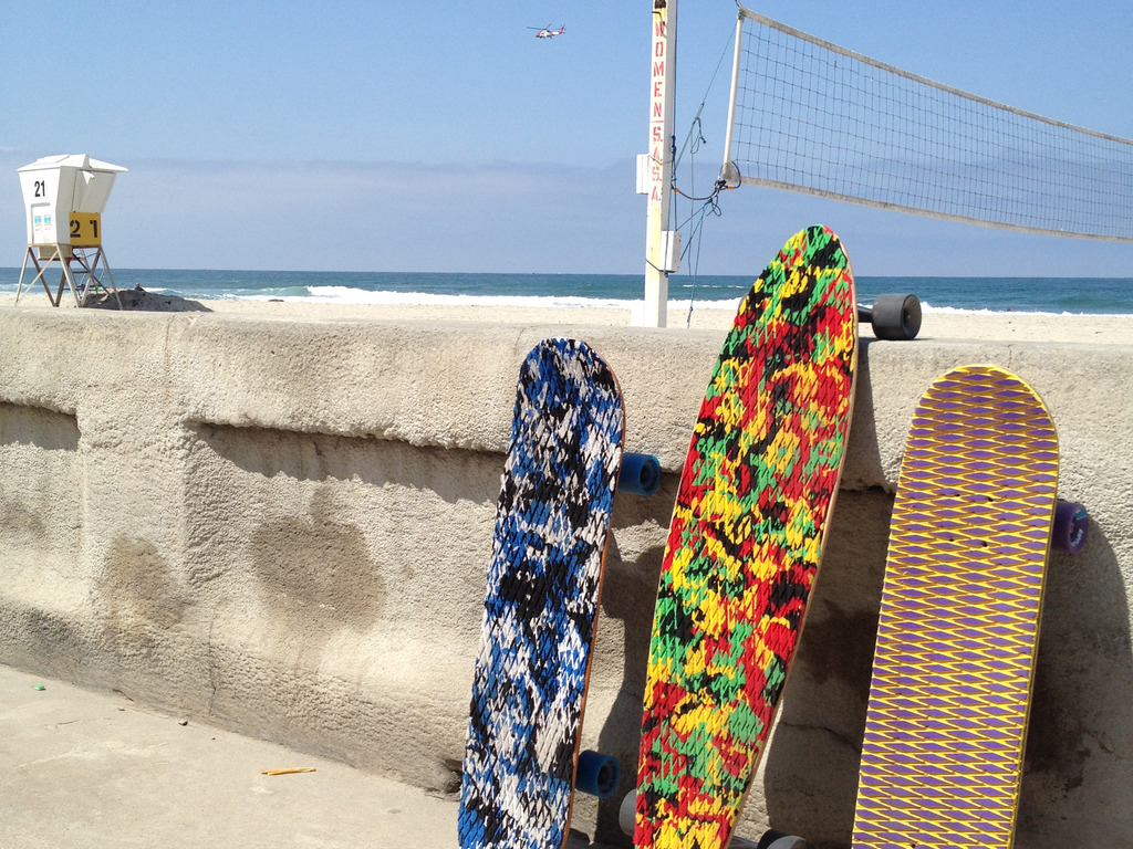 SoftSkate - Foam Grip 'Beach Cruiser' Skateboard's video poster