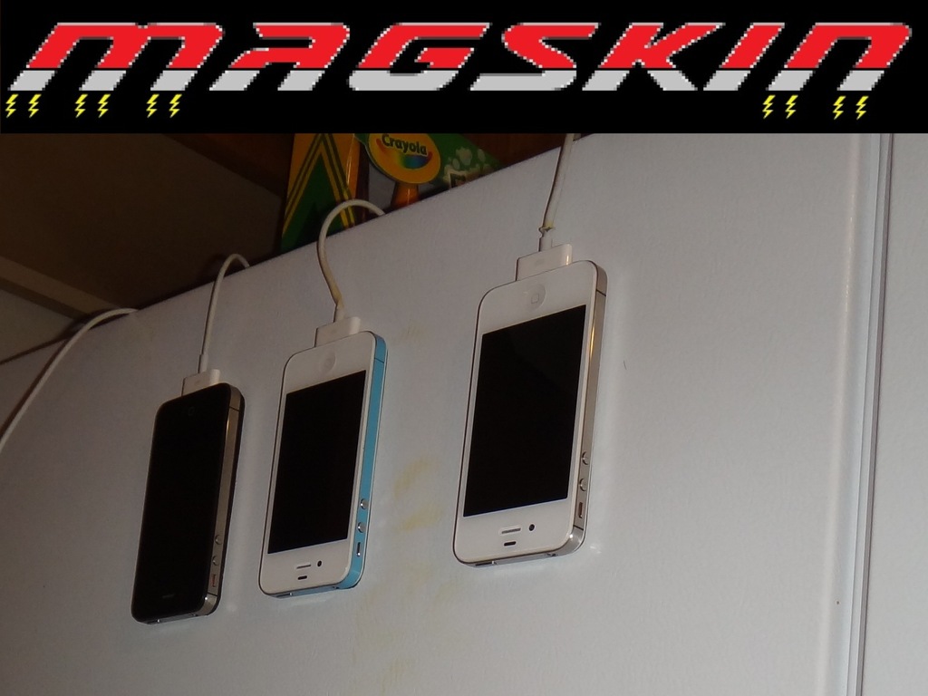 MagSkin: Very Thin Magnetic Backing For Your iPhone 4/4S's video poster