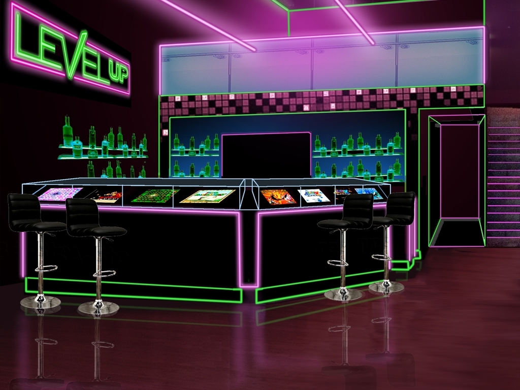 Pink Gorilla presents LEVEL UP: Pixel Pub & Gaming Lounge's video poster
