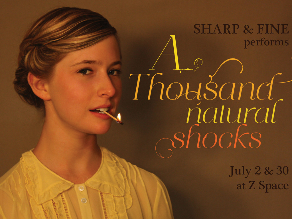 A Thousand Natural Shocks by Sharp & Fine and Kat Howard's video poster
