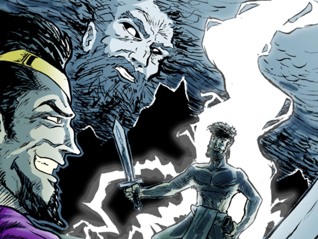Judges: A Gritty Comic Retelling of Biblical Superhero Tales's video poster
