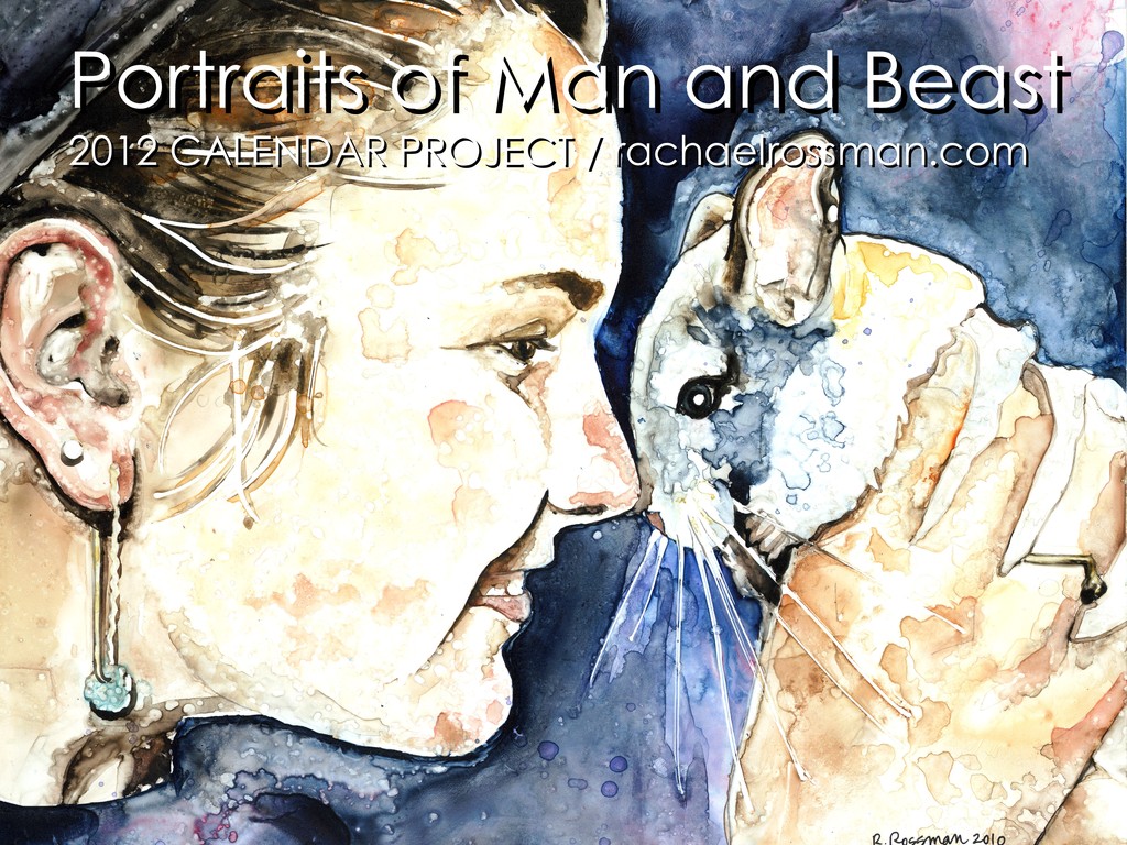 2012 Calendar Project : Portraits of Man and Beast's video poster