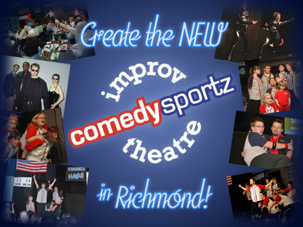 Create the NEW ComedySportz Improv Theatre in Richmond!'s video poster