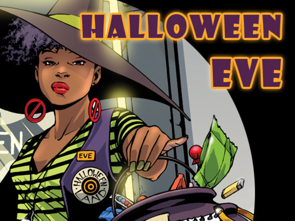 HALLOWEEN EVE comic book's video poster