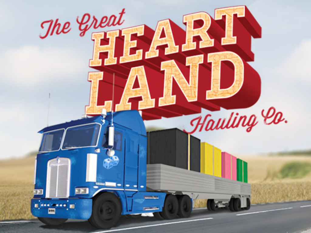 The Great Heartland Hauling Co: A card game for 2-4 truckers's video poster