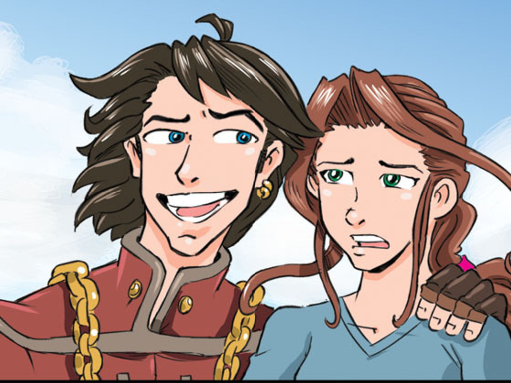 SHADOWBINDERS Steampunk / Fantasy / RomCom Graphic Novel's video poster