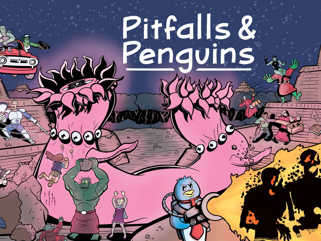 Pitfalls and Penguins: First Printing's video poster