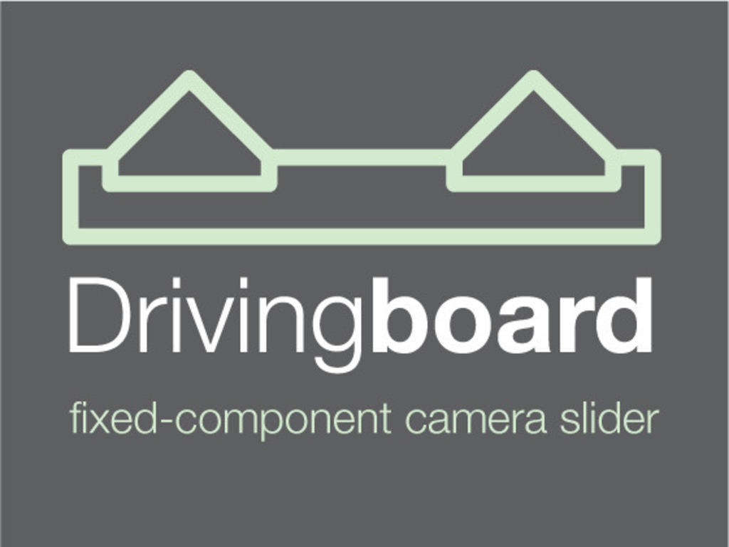Drivingboard - fixed-component, sub $200 camera slider!'s video poster