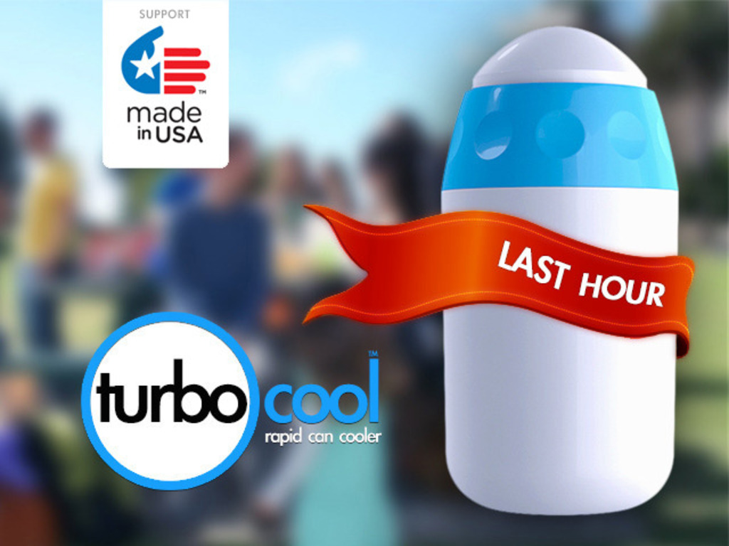 TurboCool Your Canned Beverage in Seconds!'s video poster