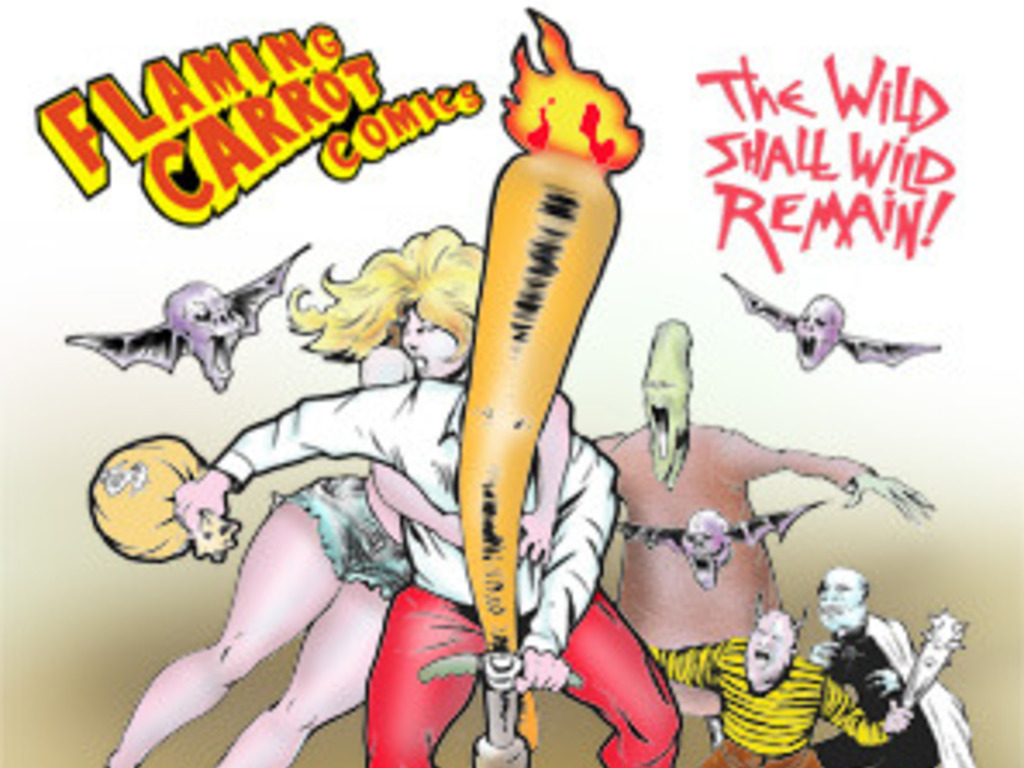 Flaming Carrot Hardback & Digital Comics's video poster