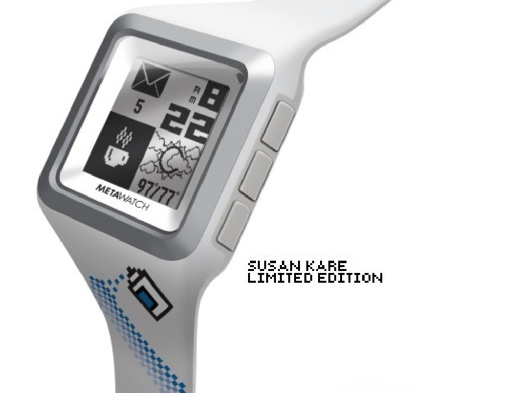 MetaWatch STRATA: the Smartwatch for the iPhone 4S & Android's video poster