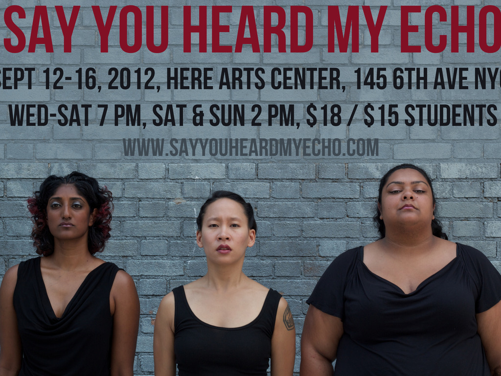 Say You Heard My Echo @ NYC's Locating the Sacred Festival!'s video poster