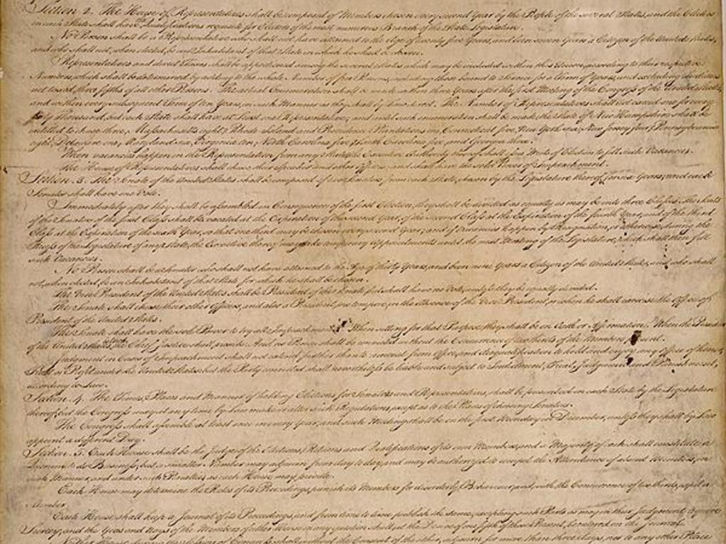 "THE CONSTITUTION"'s video poster