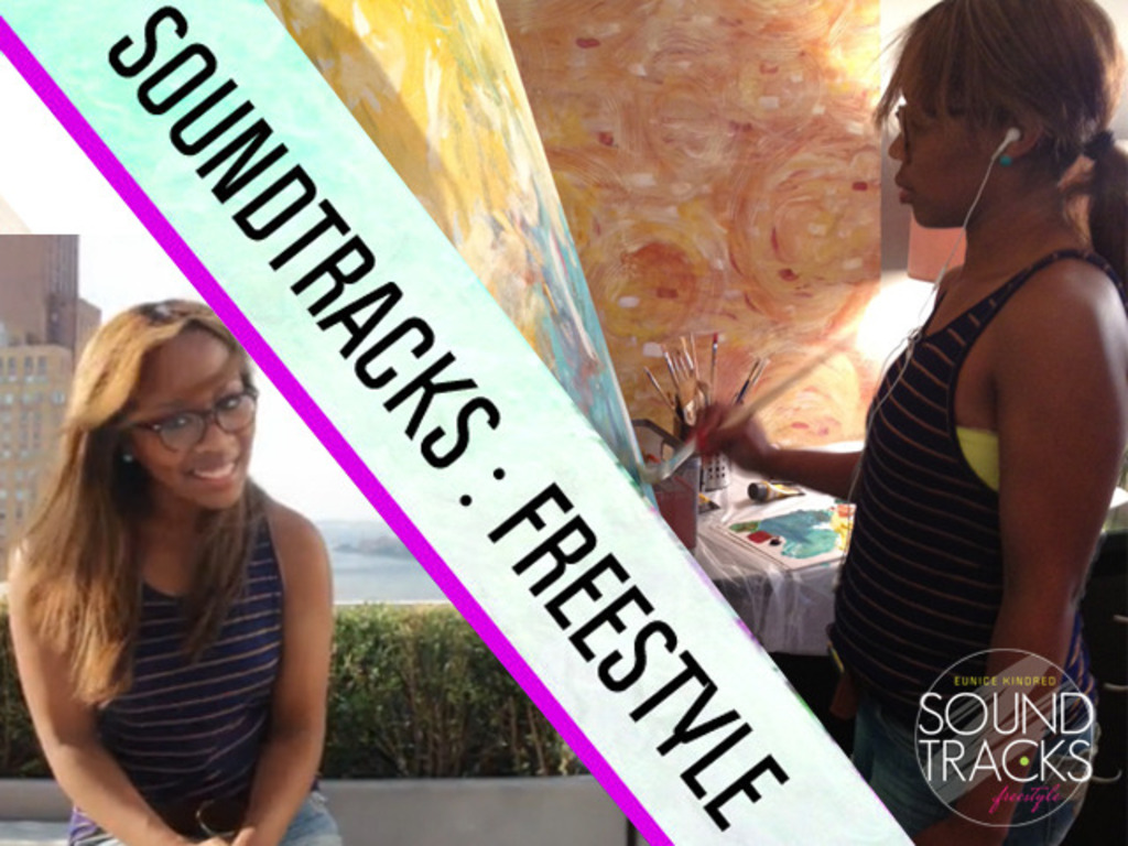 Eunice Kindred in "Soundtracks : Freestyle" solo show's video poster