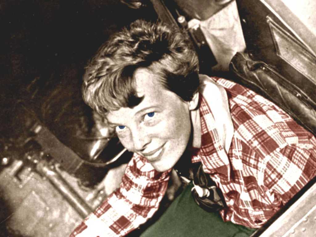Amelia Earhart -- The Hunt's video poster