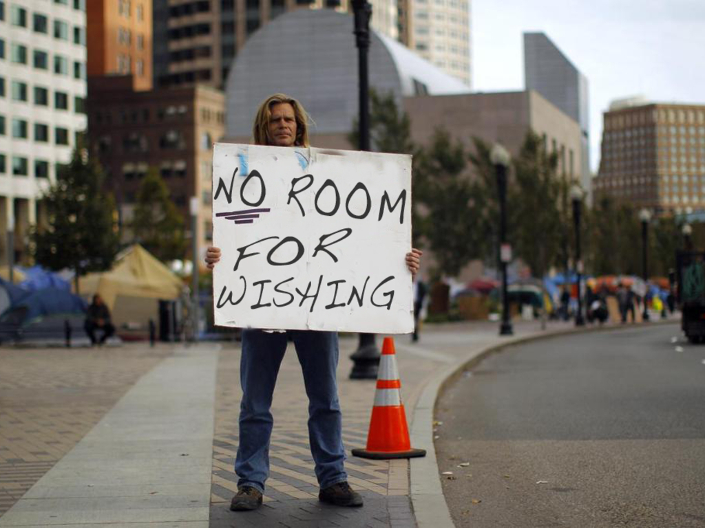 The world premiere of "No Room for Wishing"'s video poster