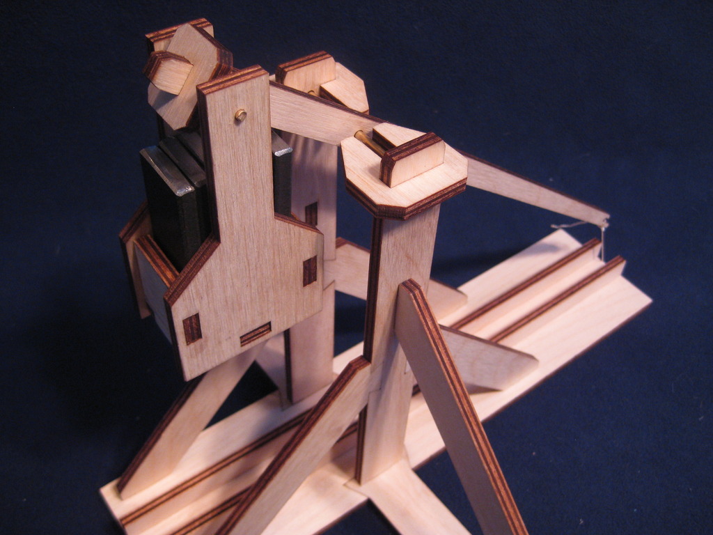 Trebuchette - the snap-together, desktop trebuchet's video poster
