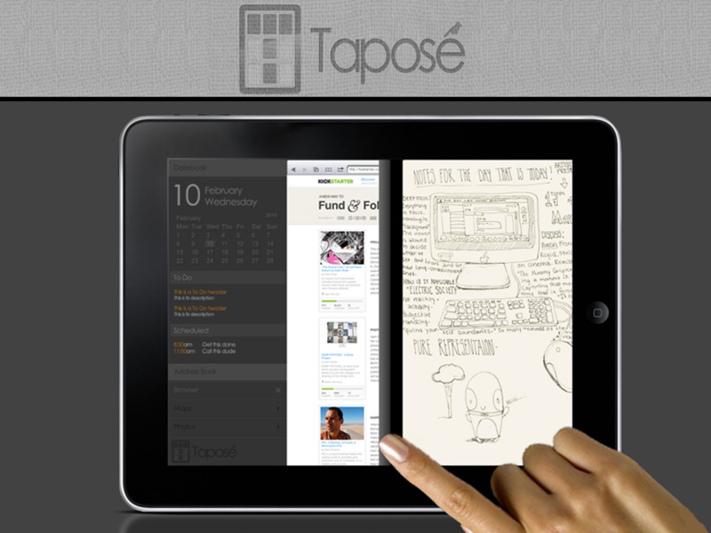 Taposé: Bringing the Courier to the iPad's video poster